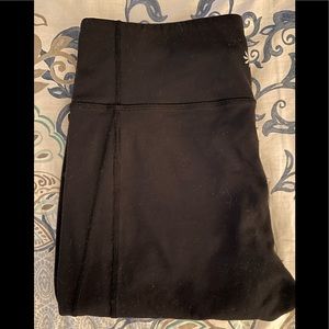 Athleta 25” black leggings- Medium